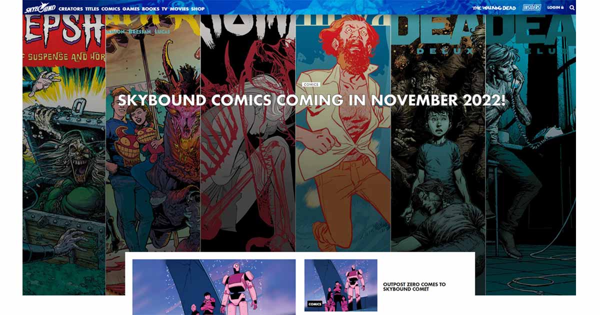 Email marketing case - Skybound Comics