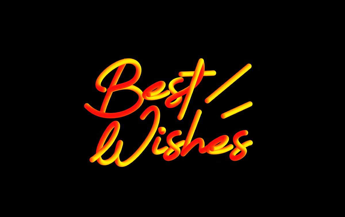 Best wishes email sign-off