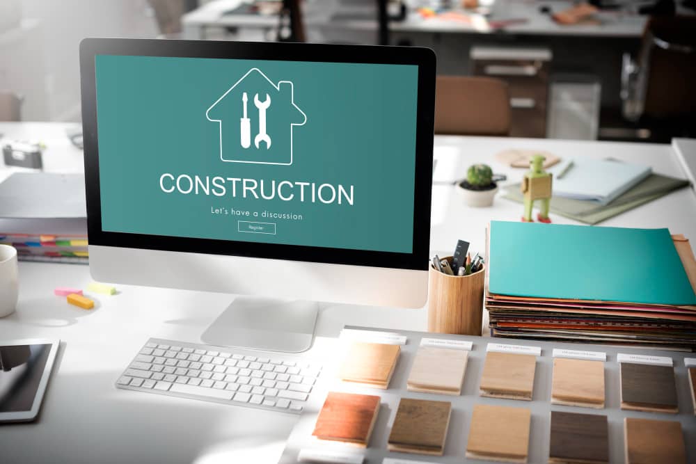 Home Improvement Contractors Renovation Concept in Computer