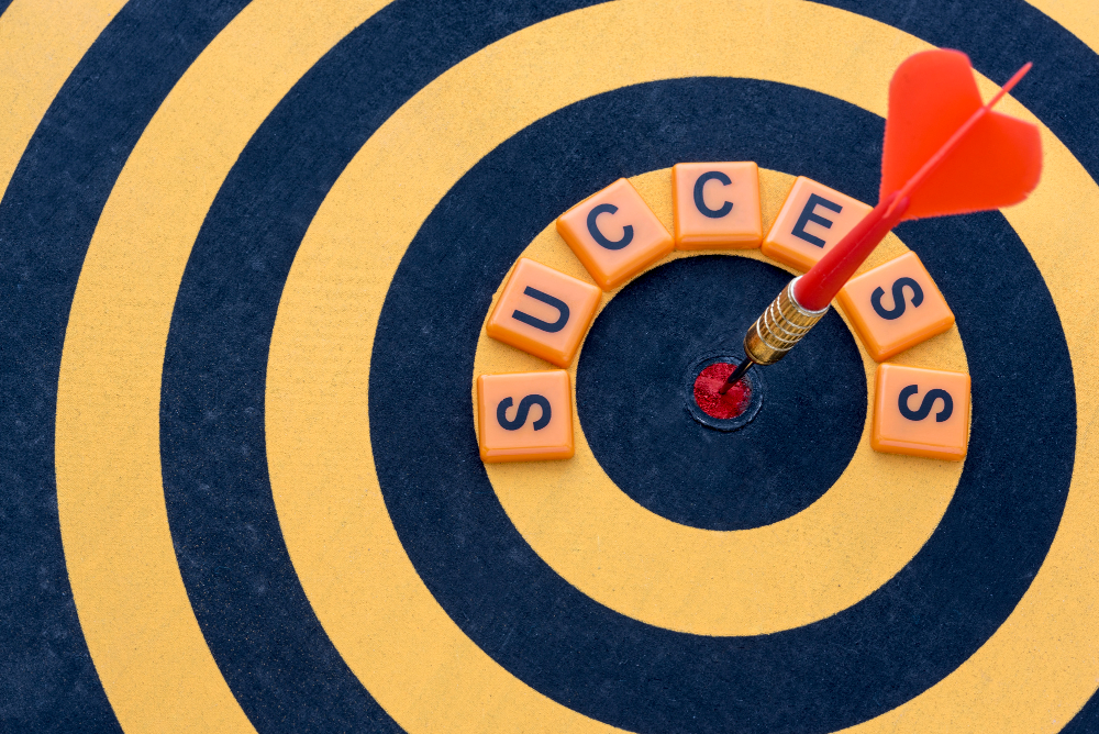 Dartboard Symbolizing Email Marketing ROI