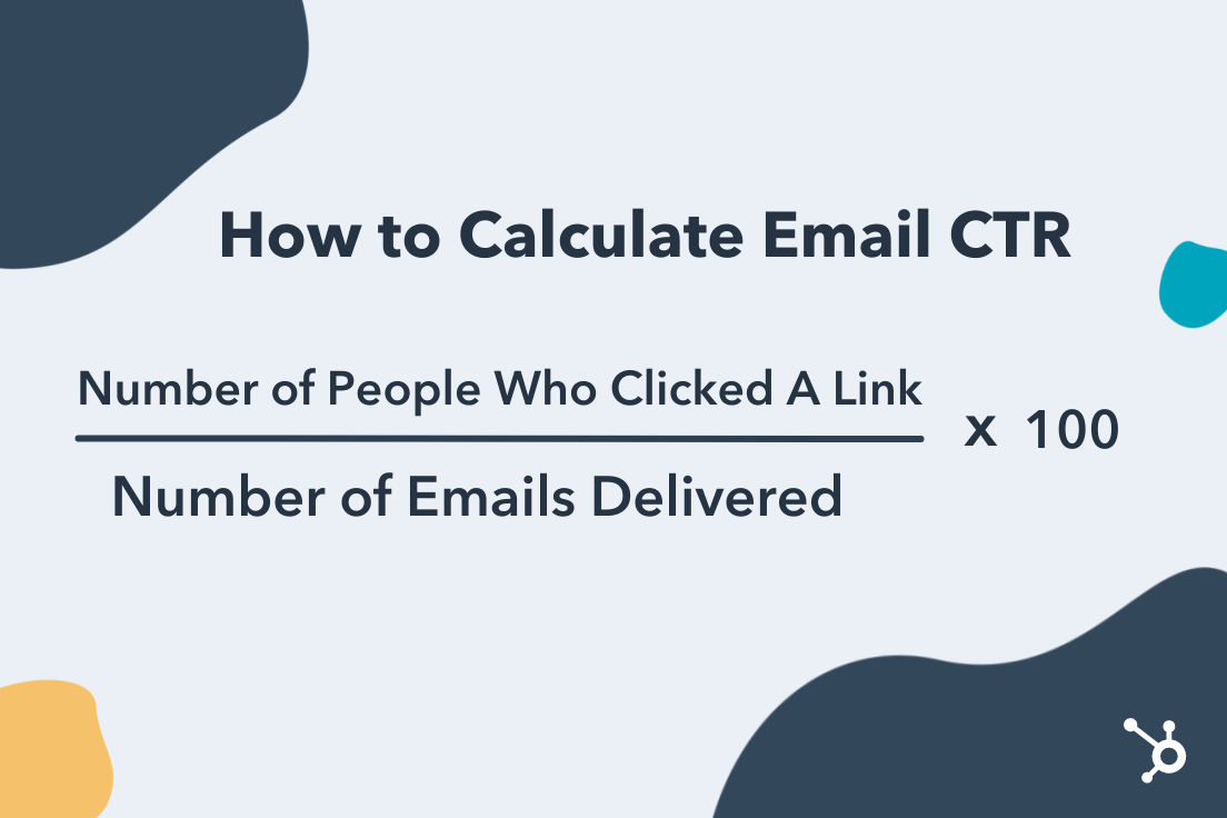 How to calculate the email CTR