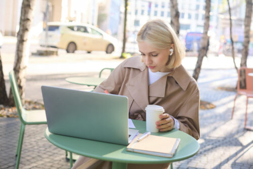 An email marketer taking notes on building a new mailing list